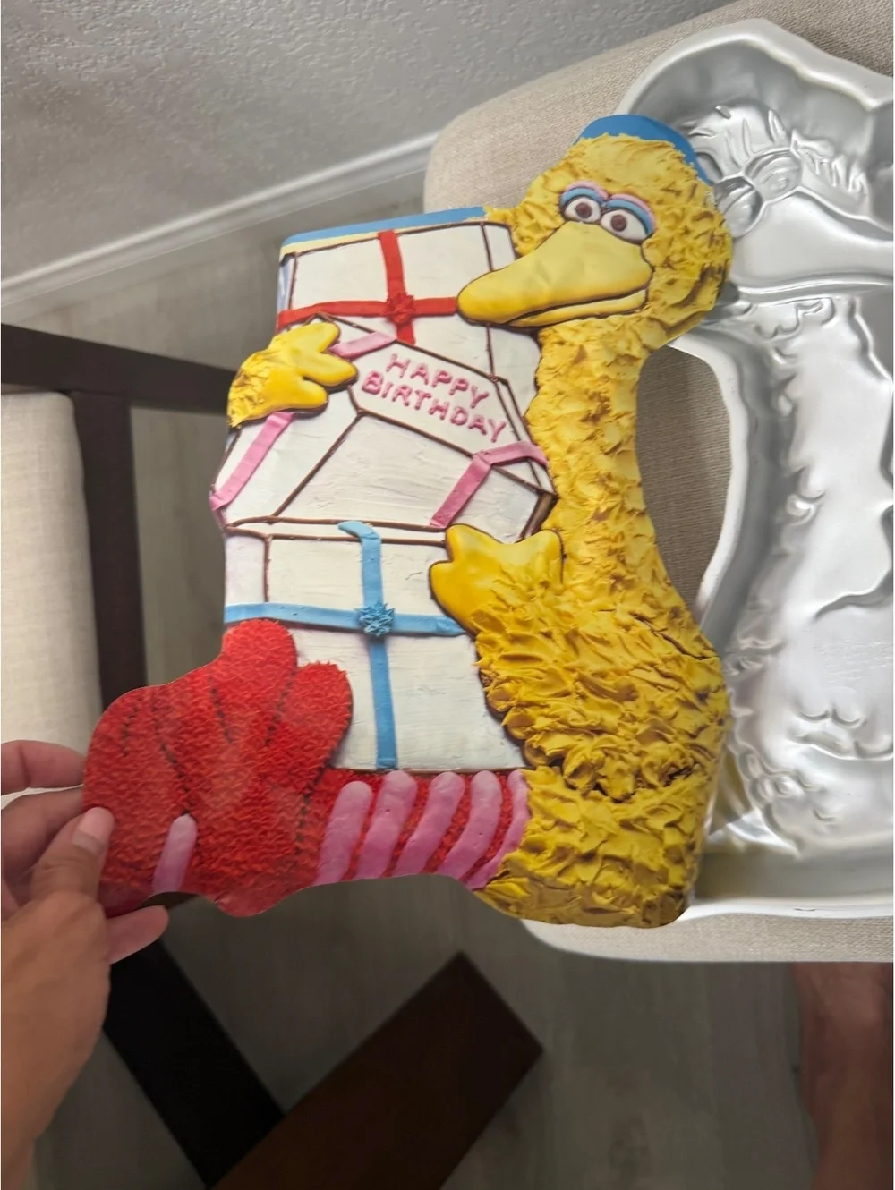 1978 Wilton big bird cake pan Sesame Street